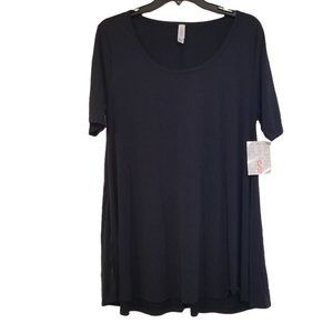 LuLaRoe Perfect T Small Off Black